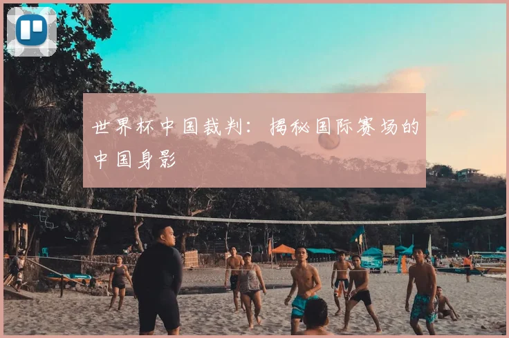 世界杯中国裁判：揭秘国际赛场的中国身影
