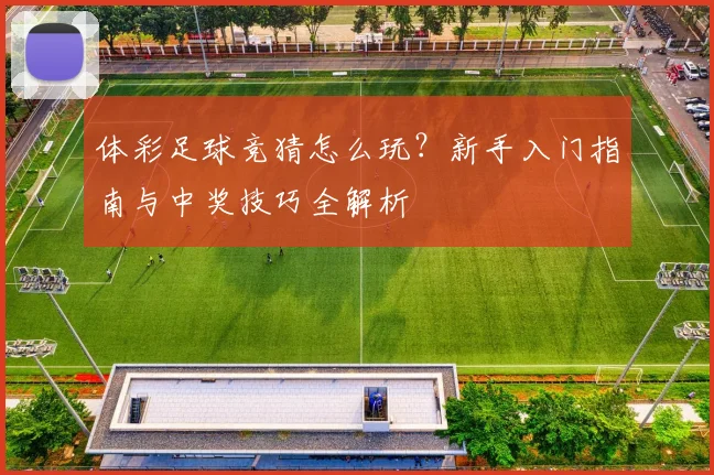 体彩足球竞猜怎么玩?新手入门指南与中奖技巧全解析